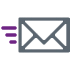Icon illustration to email Customer Care now
